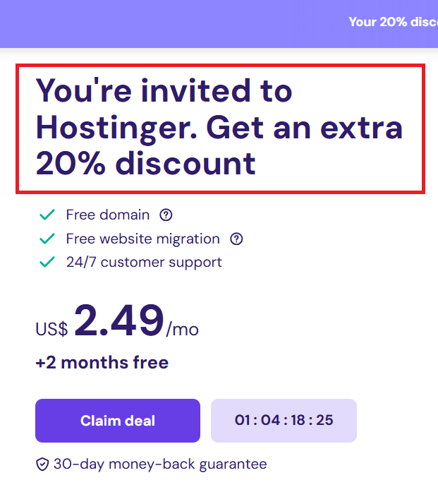 hosting 95% off discount code