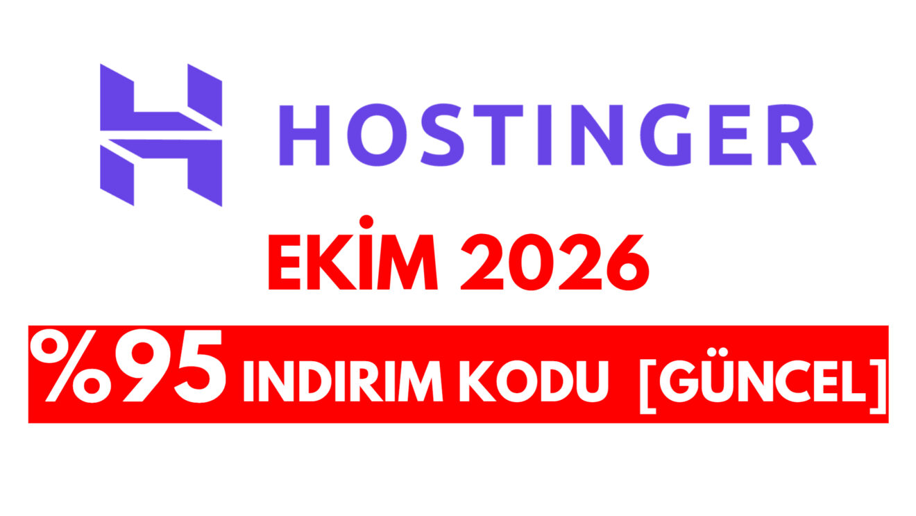 hostinger ekim 2026 indirim kodu