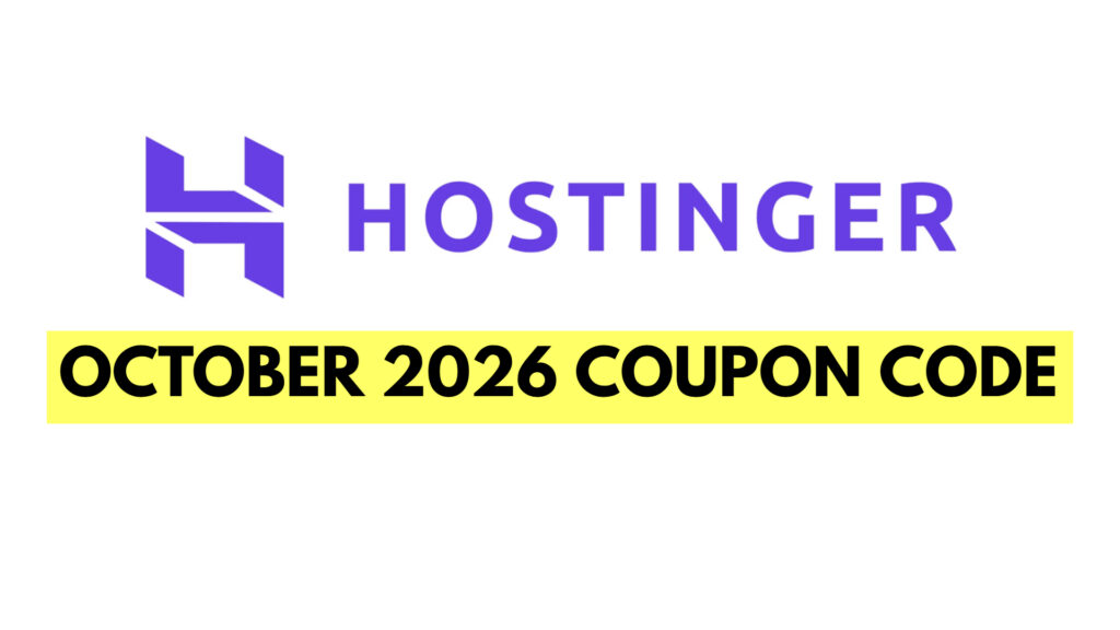 hostinger october 2026 coupon code